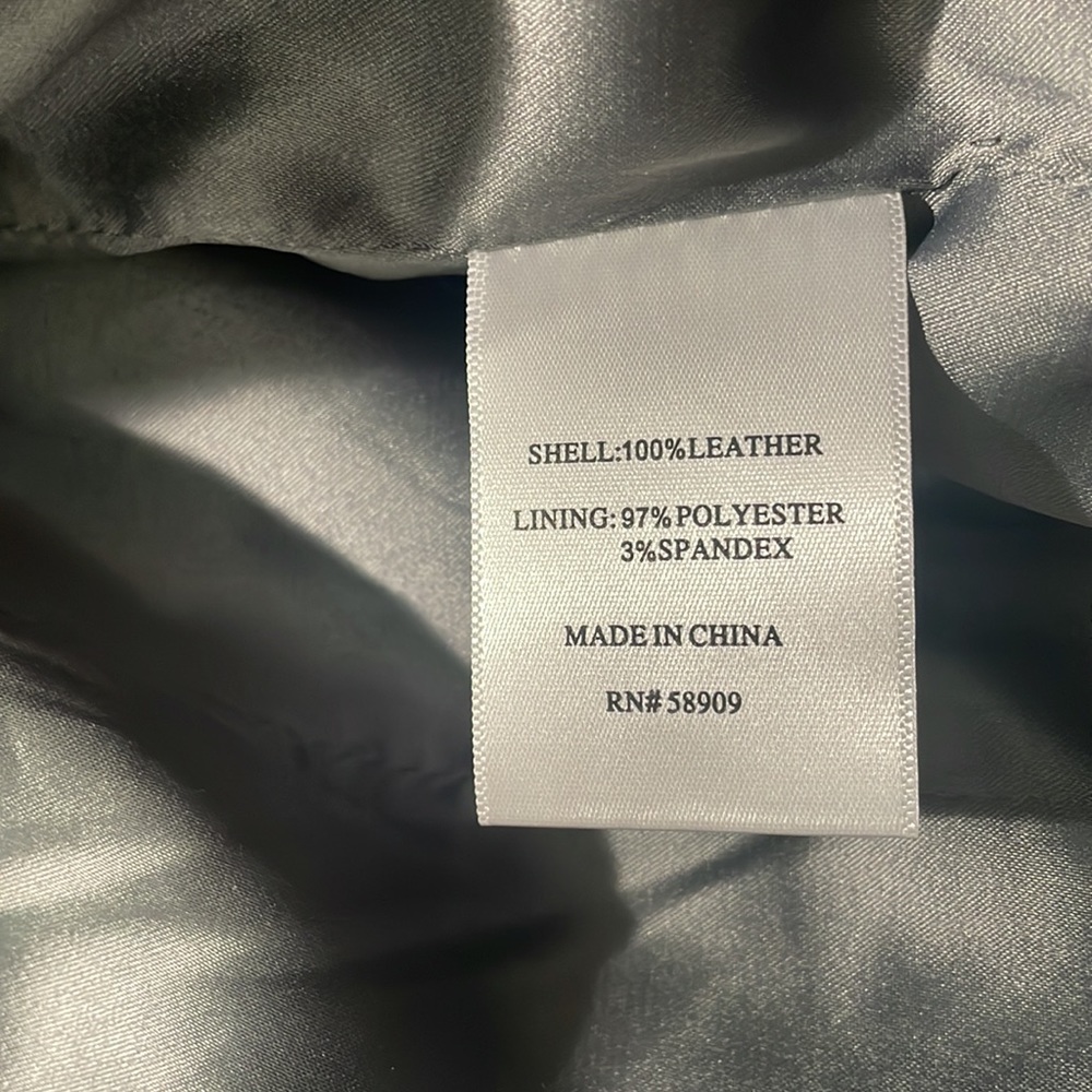 Suede Moto Jacket - image 4